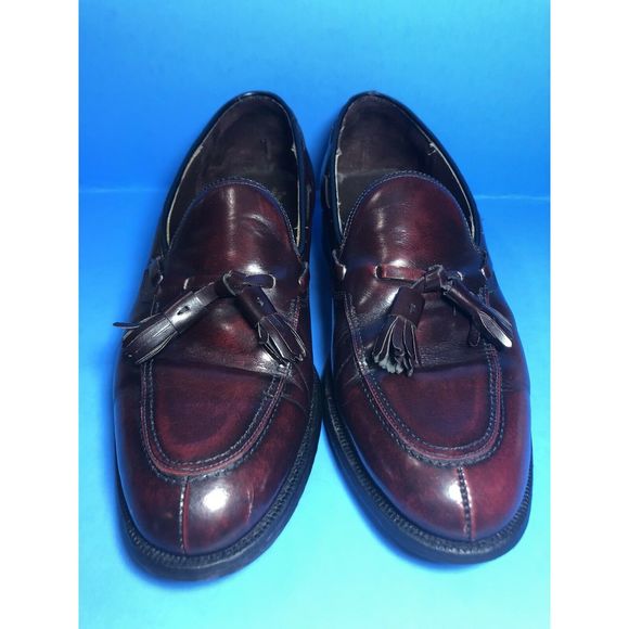 VTG Johnston & Murphy Tassel Loafers/Shoes 8 D - Picture 2 of 8